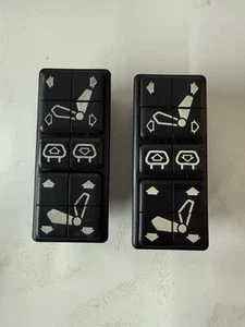2 Pack BMW E24 CSI E23 733 35i Front Seat Switches 308408314 SHIPSFREE Clean - Picture 1 of 6