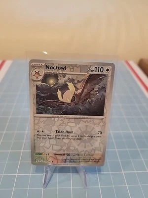 Noctowl 127/162 Sv05: Temporal Forces Reverse Holo - Image 1 of 2