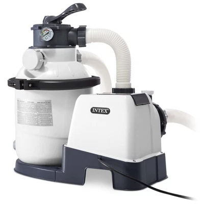 Intex Clear 1500 GPH Sand Filter Pump for Above Ground Swimming Pools(Open Box) - Image 1 of 4