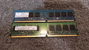Mixed 1GB (2X512MB) DDR2 PC2-4200U RAM Tested #6 - Picture 1 of 2