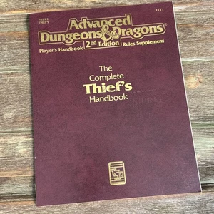 PHBR2 The Complete Thief's Handbook TSR AD&D 2e 2nd Edition Dungeons & Dragons - Bild 1 von 7