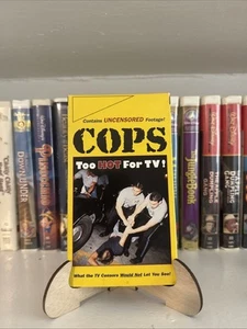 Cops: Too Hot For TV! Uncensored VHS Video 1995 Vol. 1 Collector’s Edition - Picture 1 of 5