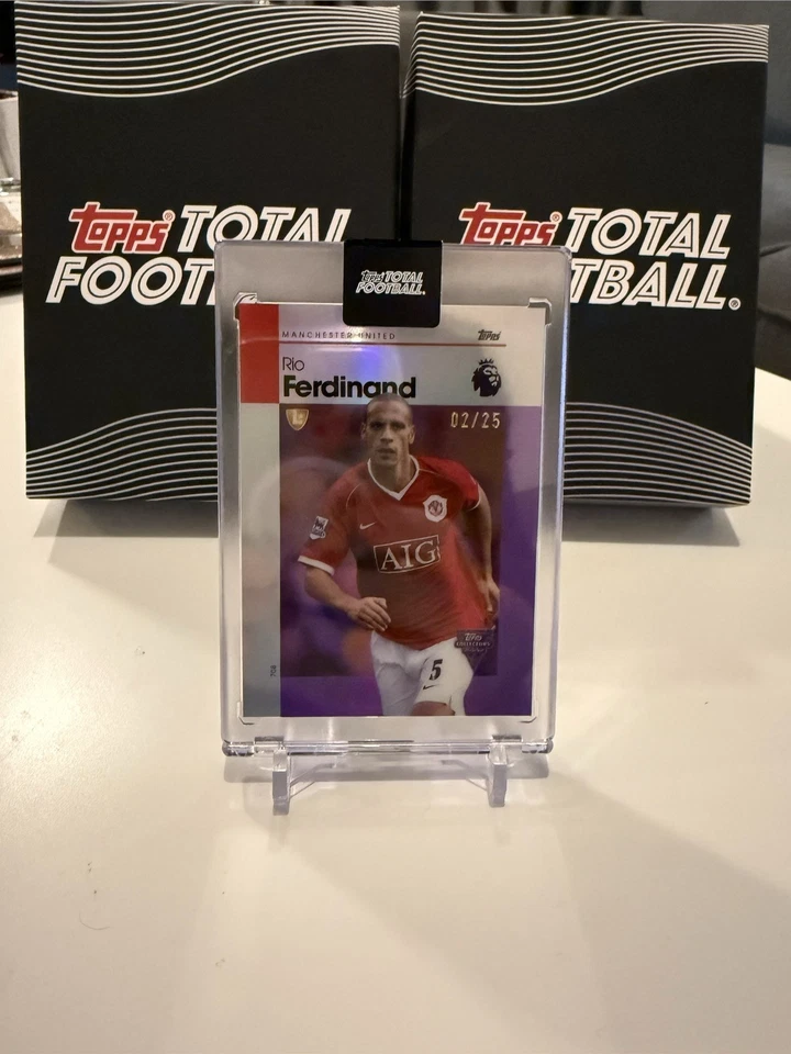 Topps Total Football 2025/26 - Rio Ferdinand Collector’s Reserve Card 2/25 🔥 - Image 1 of 1