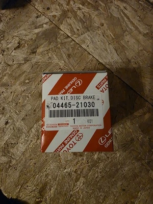 Toyota OEM Factory Scion 2005-2010 tC Front Disc Brake Pads Set 04465-21030 - Image 1 of 2