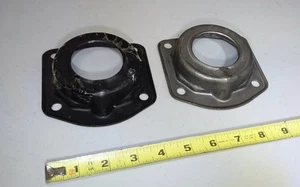 NOS 55 56 Chevy Belair Nomad 1956 Corvette rear axle wheel bearing retainer PAIR - Picture 1 of 16