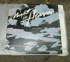 ⭐ A NIGHT IN HEAVEN - OST SOUNDTRACK VINYL LP 1983 ⭐BRYAN ADAMS ENGLISH BEAT ETC