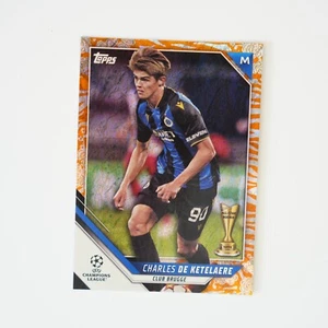 2021-2022 TOPPS CHROME ORANGE /75 CHARLES DE KETELAERE #59 - Picture 1 of 2
