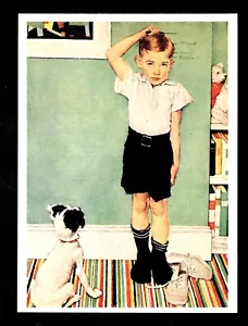 Cartolina Norman Rockwell sarà più alto di papà - Foto 1 di 2