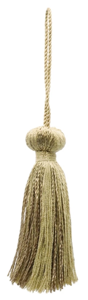 Borla de campana, estilo # BT3, color # E16C - beige dorado [se vende individualmente] Foto 1 de 1