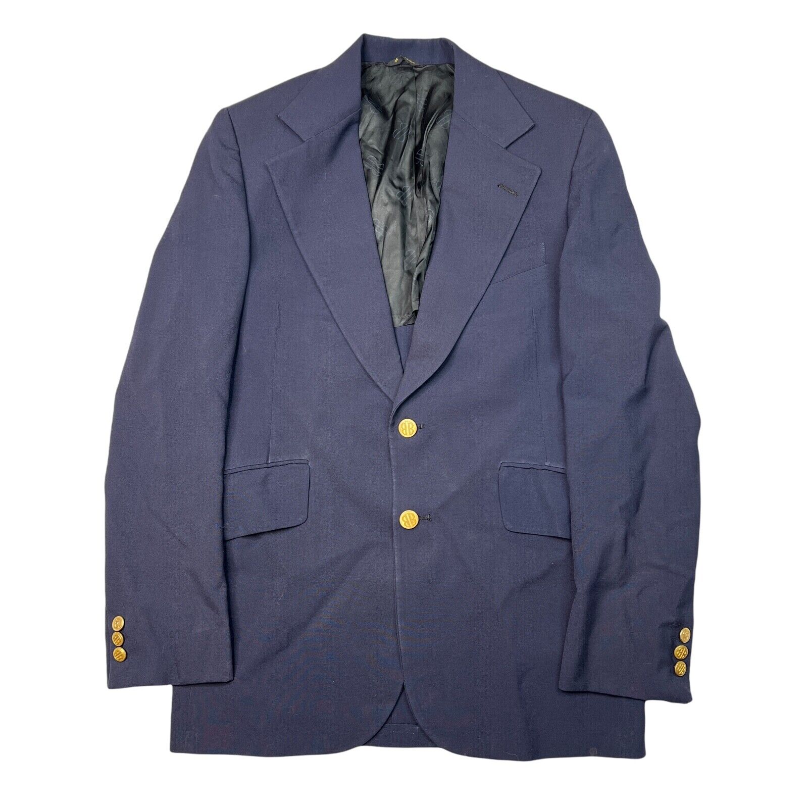 Levi's VTG 70s Action Suit Blazer Suit Jacket Sta-Prest Plaid Blue Gray  Mens 44R | eBay