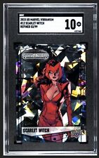 2015 Upper Deck Marvel Vibranium Refined Scarlet Witch 53/99 SGC Gem Mint 10