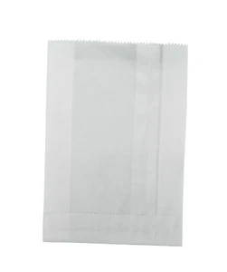 Bag Paper White 16x11 CM 12 Parts - Picture 1 of 1