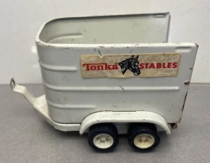 Vintage TONKA STABLES Horse  TRAILER Part - Picture 1 of 11