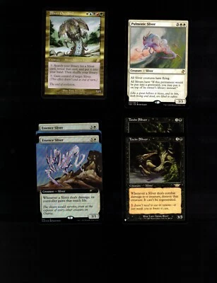 5 Color Slivers!-60 card Magic the Gathering deck-MTG-Rares-Sliver Overlord-RTP - Image 1 of 4