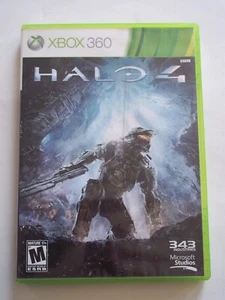 HALO 4 - Rated M - XBOX 360 Game Disc X2 & Case 343 Industries Microsoft Studios - Picture 1 of 11