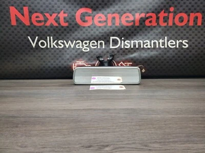 2012 Volkswagen Passat B7 Gray Interior Rear View Inside Mirror Without Auto Dim - Image 1 of 4