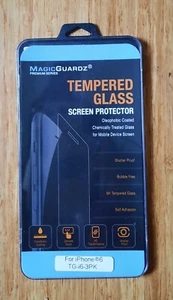 MagicGuardz 3D Full Cover Tempered Glass Carbon Fiber Screen Protector for iPho… - Picture 1 of 1