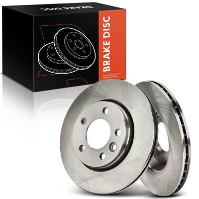 2x New Disc Brake Rotors for Volkswagen Transporter 2010-2019 Rear Left & Right - Image 1 of 4