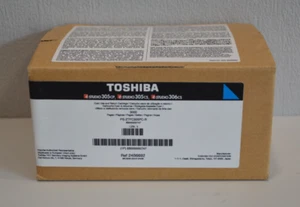 Toner original Toshiba 6B0000747 cyan pour e-STUDIO 305cp, 305cs neuf et emballage d'origine - Photo 1/2