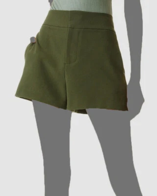 265 美元 Alice + Olivia 女式 Cady 高腰短裤 4 码 — 第 1/3 张图片