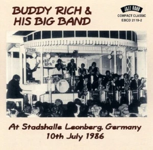 (JAZZ) BUDDY RICH & HIS BIG BAND / LIVE AT LEONBERG - GERMANY 1986 - Picture 1 of 2