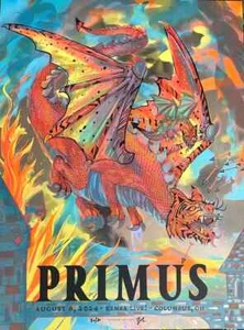 Primus Foil Poster 8/6/2024 Columbus OH Signed & Numbered #/20 Artist Edition - Picture 1 of 4