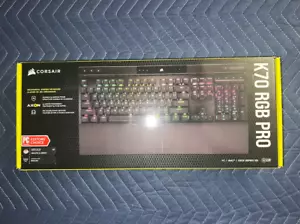 Corsair K70 RGB PRO Wired Mechanical Gaming Keyboard Cherry MX RGB Red Switches - Picture 1 of 9