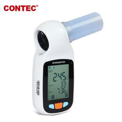 Handheld Digital Spirometer Pulmonary Function Spirometry Bluetooth New SP70B • 94.99$