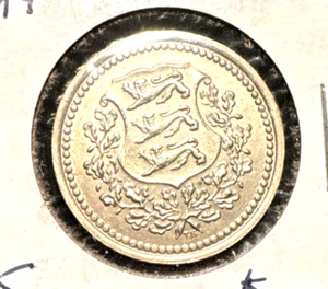 Estonia 1928 25 senti KM 9 AU - Foto 1 di 2
