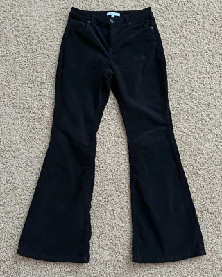 Pantalones acampanados de terciopelo para mujer Antonio Melani talla 6 negros Foto 1 de 4