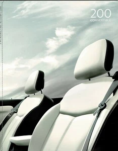2012 Chrysler 200 Convertible Touring Limited S Large 38-Paage Sales Brochure - Picture 1 of 1