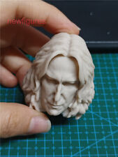 1:18 Severus Snape Alan Rickman Head Model For 3.75inch Male Action Figure Body