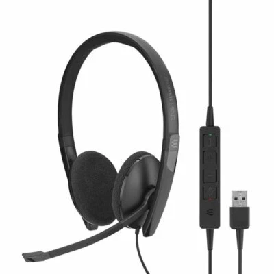 EPOS / Sennheiser SC 160 USB Stereo Headband Computer Headset Black 508315 NEW - Image 1 of 2