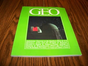 GEO Magazine 1981 Astronomy / U.S. Military & Women / Massachusetts / China - Bild 1 von 9