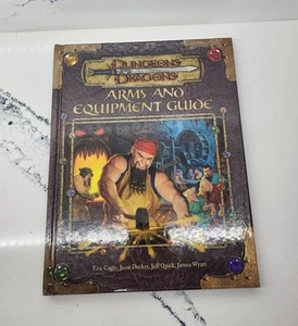 New Dungeons & Dragons Arms and Equipment Guide 2003 Roleplay Game Hardcover - Picture 1 of 5