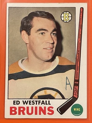 1969-70 Topps Ed Westfall #29 波士顿棕熊队 NHL 曲棍球 — 第 1/2 张图片