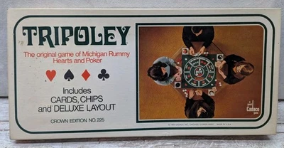 Juego de Mesa Tripoley Vintage 1968 O 69 Edición Corona Nº 225 Cadaco Foto 1 de 4