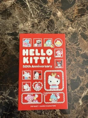 POP MART Sanrio Hello kitty 50th Anniversary Series Blind Box Figure - Изображение 1 из 4