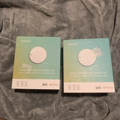 Sistema de monitoreo inteligente para el hogar Notion todo en uno - Lote de dos. Foto 1 de 4