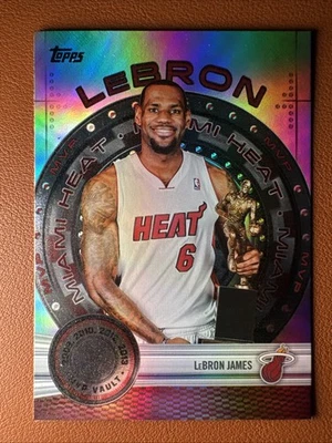 Topps 2025-26 - Lebron James MVP-8 MVP Vault Rainbow Foilboard - Image 1 of 2