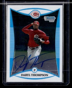 2008 Bowman Chrome #BCP248 Daryl Thompson Prospects Autogramm - Bild 1 von 2