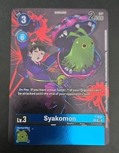 Syakomon Alternate Art Foil - P-086 NM - Digimon TCG - Picture 1 of 2