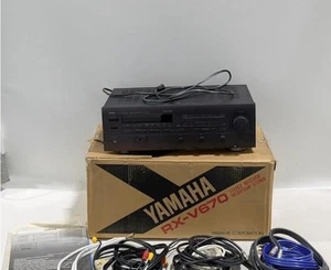 Yamaha RX-V670 Natural Sound 5.1 Stereo Receiver 240W Dolby Pro Logic J4 - Picture 1 of 5