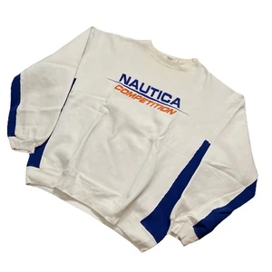Sudadera Nautical Competition Cuello Redondo Blanco Azul XXL - Imagen 1 de 8