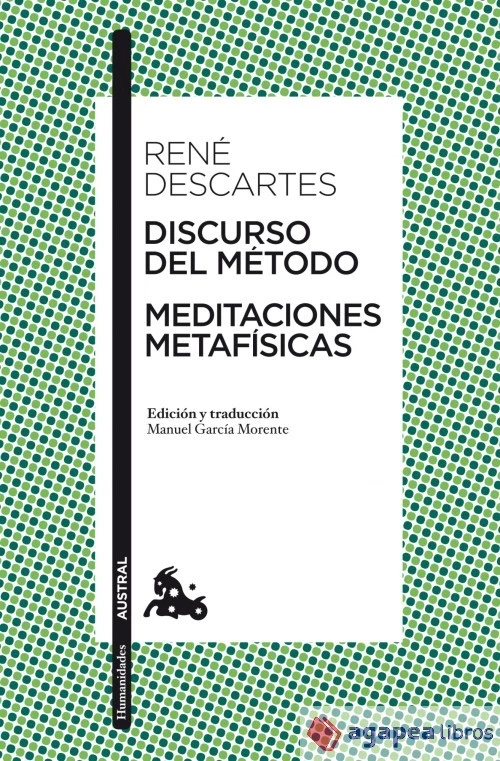 DISCURSO DEL METODO / MEDITACIONES METAFISICAS(9788467034639)  - Imagen 1 de 1