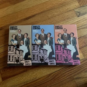 3 Fawlty Towers The Wedding The Germans The Anniversary VHS New Sealed 1986 - Picture 1 of 2