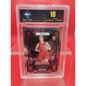 2024 Panini Prizm Monopoly WNBA #65 Caitlin Clark RC Rookie GSG 10 - Bild 1 von 5