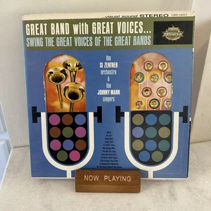 Si Zentner Orchestra, Johnny Mann – Great Band Great Voices - LP - VG+/VG+ - Picture 1 of 2