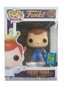 Funko Pop! Vinyl: - Freddy Funko as Chucky - Funko (Exclusive) #SE W/ Protector - Picture 1 of 6