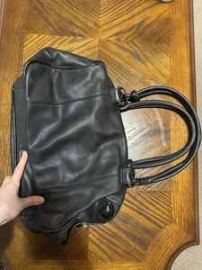 Mimco Large Tan Leather Bag Handbag - Picture 1 of 4